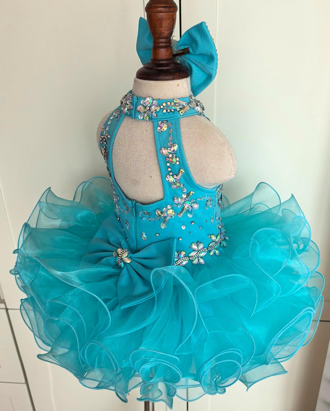 Jenniferwu Infant Toddler Baby Newborn Little Girl's Pageant Party Birthday Dress image 2