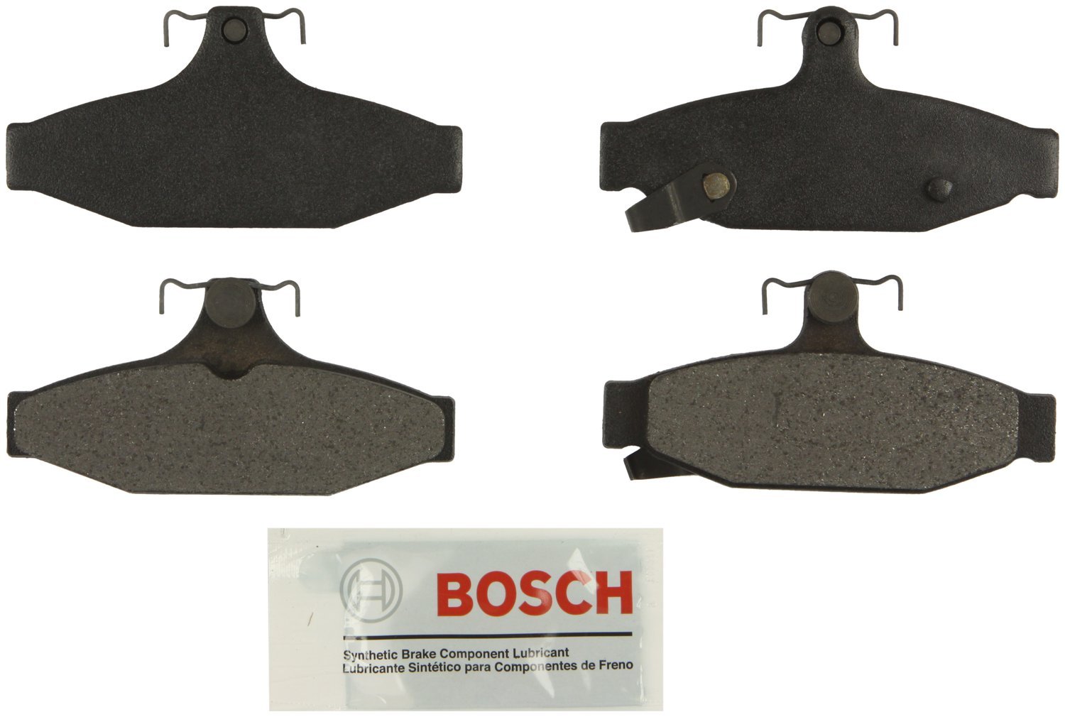 Bosch BE1324H Blue Disc Brake Pad Set with Hardware - FRONT — view 306