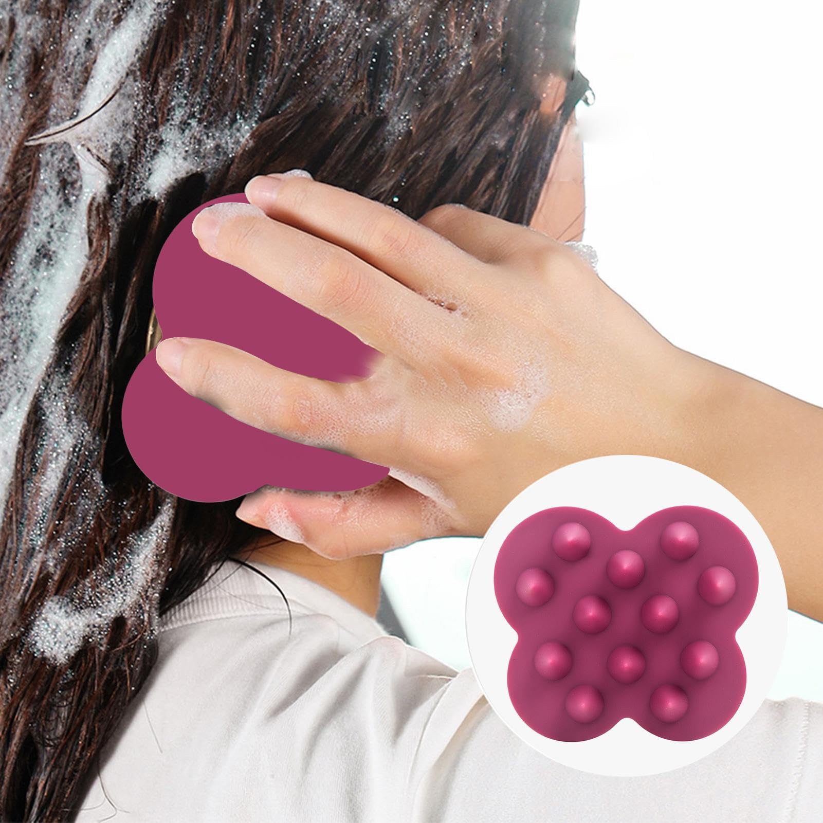 Massaggiatore per cuoio capelluto, pettine per massaggio del cuoio
