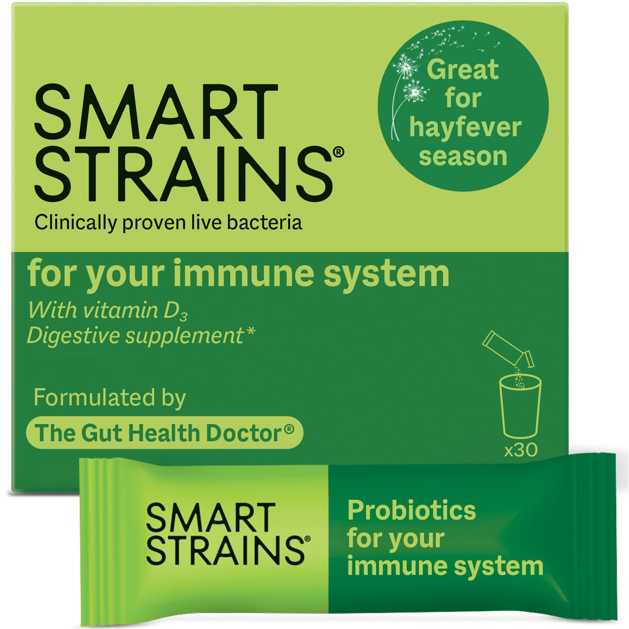 Smart Strains Probiotic For Immunity 30 Sachets