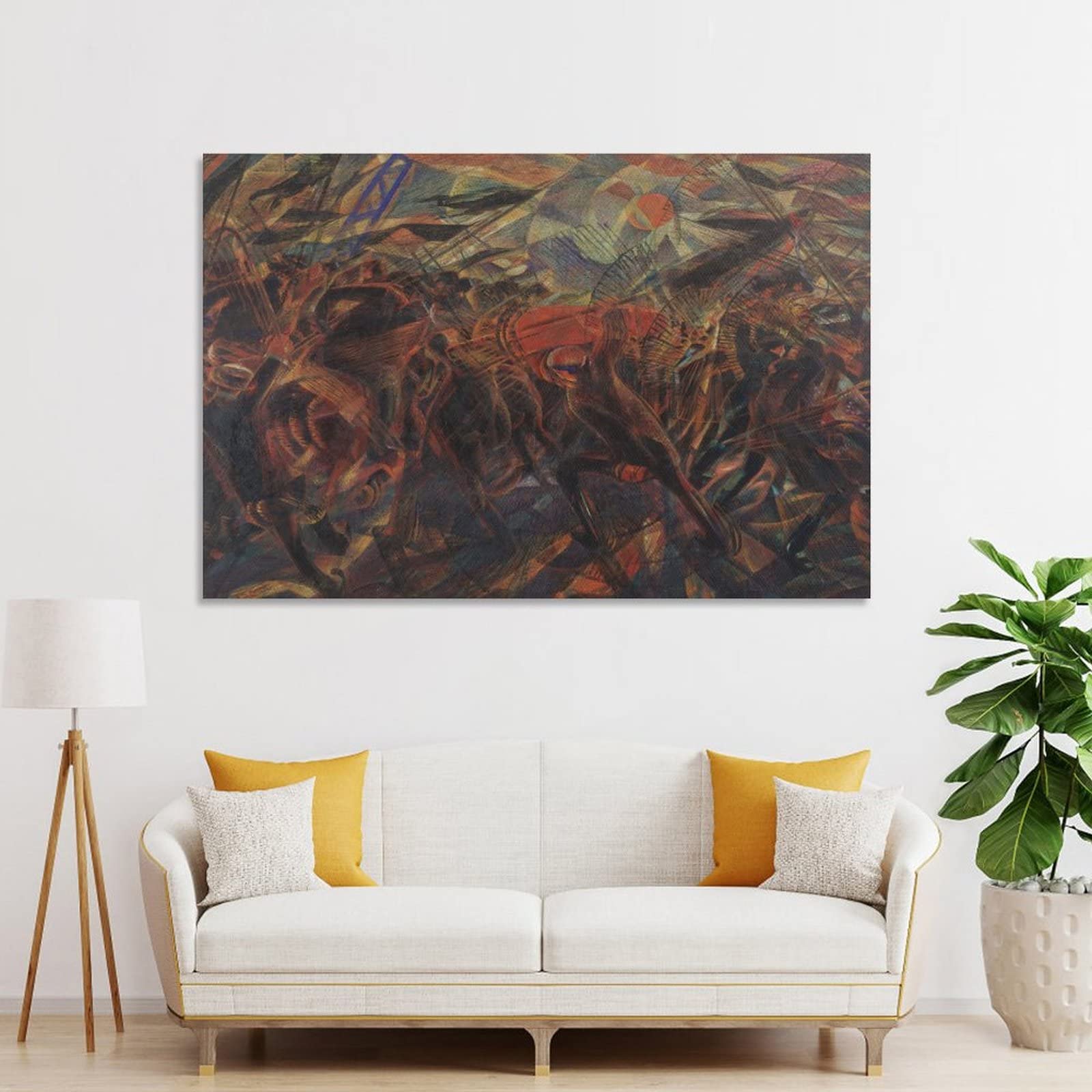 Amazon.com: Carlo Carra - The Funeral of The Anarchist Galli