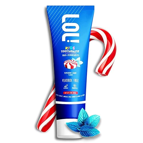 Miniatura 8 de LOL Pasta de dientes para niños pequeños, pasta de dientes nano hidroxiapatita, probióticos, vitaminas, pasta dental de xilitol para niños,
