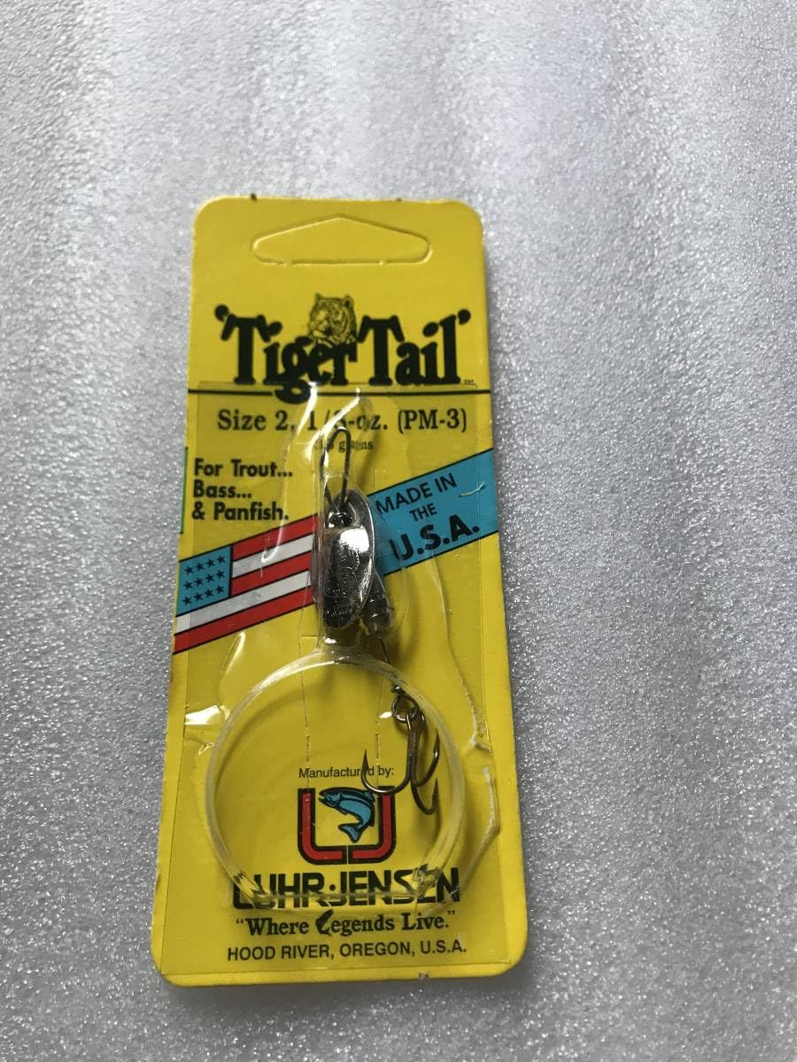 Amazon.co.jp: ルーハージェンセン タイガーテール スピナー