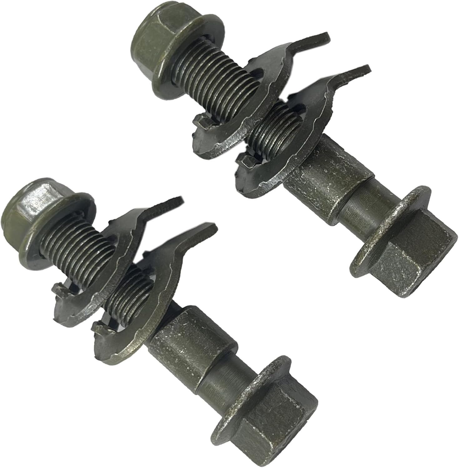 16mm Camber Correction Kit 2 Pcs Adjustable Camber Correction Alignment Kit 81280 Suitable for Front Wheels Cam Bolts Fit for Honda Acura GMC Acadia BMW Cadillac Ford Lincoln Buick Chevrolet