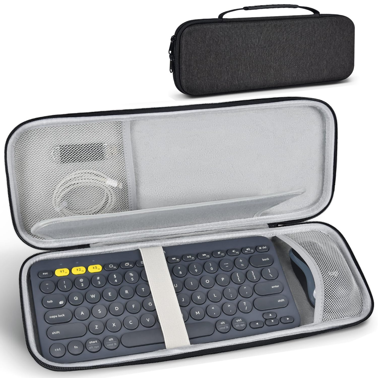 Amazon.com: Hard Keyboard Carrying Case for Logitech Pebble Keys 2