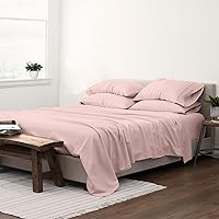 Vista 88 de Pizuna Juego de 2 fundas de almohada 100% algodón de 1000 hilos de tejido satinado de algodón de fibra larga con cierre de sobre, calidad de hotel