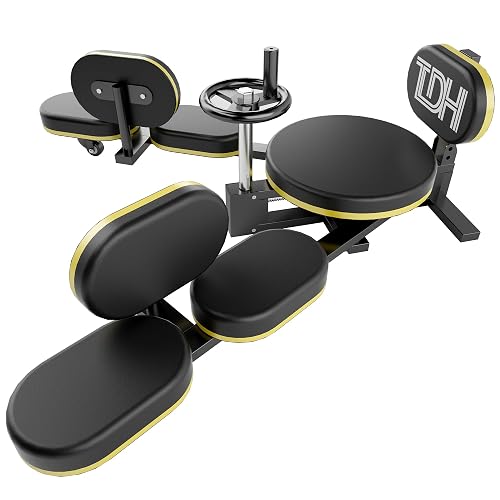 TDH Leg Stretcher Machine, 0-200° Adjustable Split Machine for Ballet, Dance,Yoga, Flexibility Stretching Equipment to Relieving Leg Muscle & Hamstring Tightness, Home Gym Use