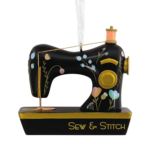 Hallmark Sew & Stitch Sewing Machine Christmas Ornament (0001HGO3068)