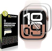 AOKUMA fits CaseCandy® – (Pack 2) Screen Protector Guard for Apple Watch 42mm Series 11/10 | HD Screen Guard for Apple Watch Series 10/ Series 11 – 42mm/HD/Easy Installation Kit
