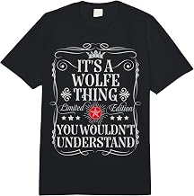 Wolfe Name Its A Wolfe Thing You Wouldn't Understand Comfort Colors Adult Heavyweight T-Shirt