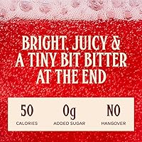 Vista 4 de Ghia Le Spritz sin alcohol Lima + Sal, paquete de 12 Mezclador de cóctel y cóctel enlatado, apéritif espumoso a prueba cero con extractos