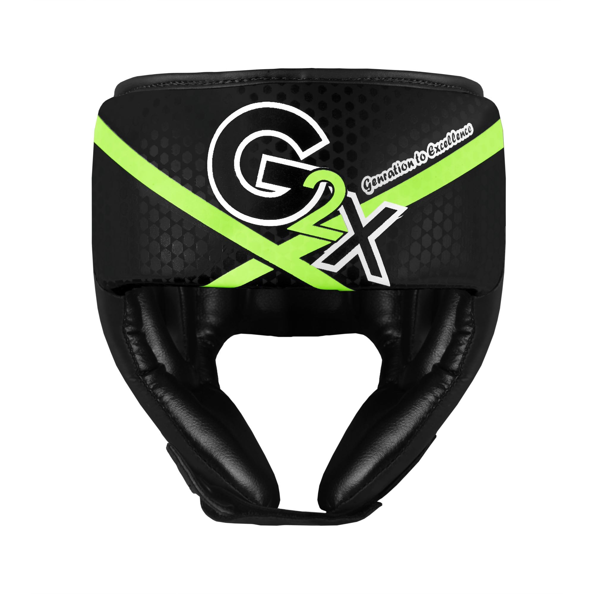 PSS Boxing Headguard Adjustable Padded- Effective Impact Absorption for MMA Training, Muay Thai, Sparring, Martial Arts, Karate, Kickboxing, Taekwondo - Forehead, and Ear Support (Black, Small)