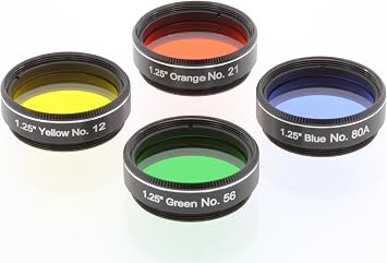 Explore Scientific Telescopic Filter Set 2 Moon and Planets from 100 mm 4 Inches
