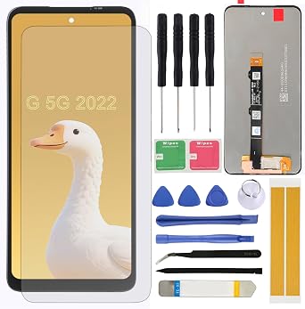 Screen Replacement for Motorola G 5G 2022 XT2213-3 XT2213-2 XT2213 6.5 Assembly LCD Display Touch Screen Digitizer with Repair Tools