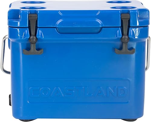 Miniatura 10 de Coastland Bay Series Cooler Premium - Enfriador rotomoldeado aislado para uso diario, pequeño baúl de hielo para espacios reducidos, juegos de