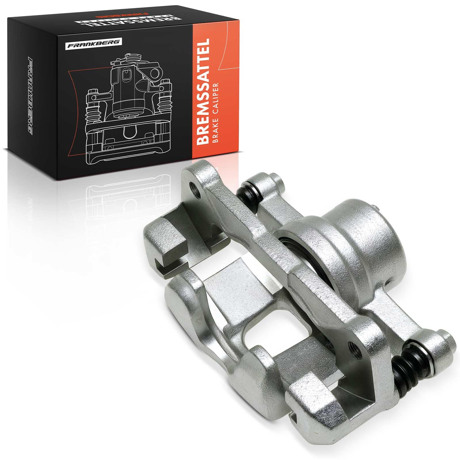 Frankberg Pinza de freno delantera izquierda con soporte 96288627 | Distancia entre orificios de montaje: 140 mm; Compatible con: Matiz M200 M250,Spark,Matiz M100 M150