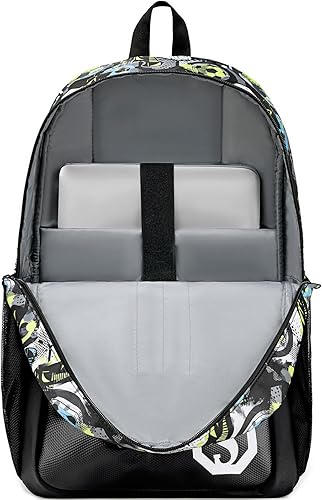 Miniatura 9 de CAMTOP Mochila escolar para niños y niñas, conjunto de mochila escolar para estudiantes con lonchera y estuche para lápices