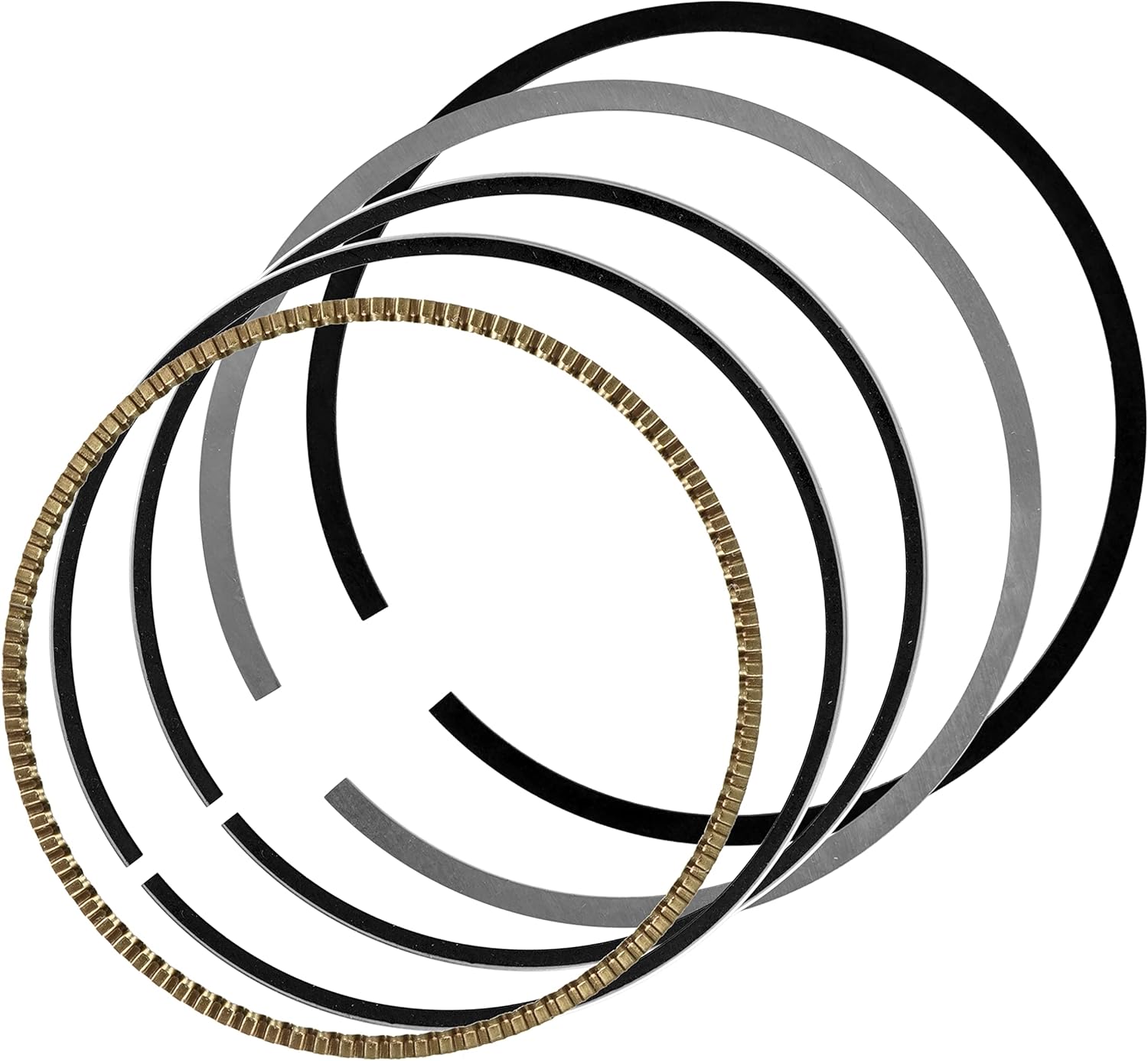 Caltric Piston Ring Set Compatible with Yamaha Pro Hauler 1000 YFU1W YFU1TW 1989