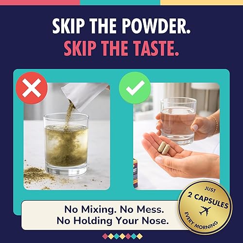 Miniatura 5 de Paquete de 2 suplementos: prevención del jet lag + Ashwagandha, Rhodiola, D3+ para apoyo inmunológico, energía, salud digestiva Multivitamínico