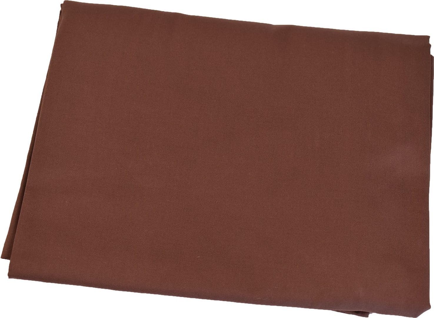 MoonRest® 24” X 24” X 7” Bed Wedge Pillow Replacement Cover with Zipper - 100% Cotton Pillowcase for Bed Wedges - 24” X 24” X 7” - Chocolate