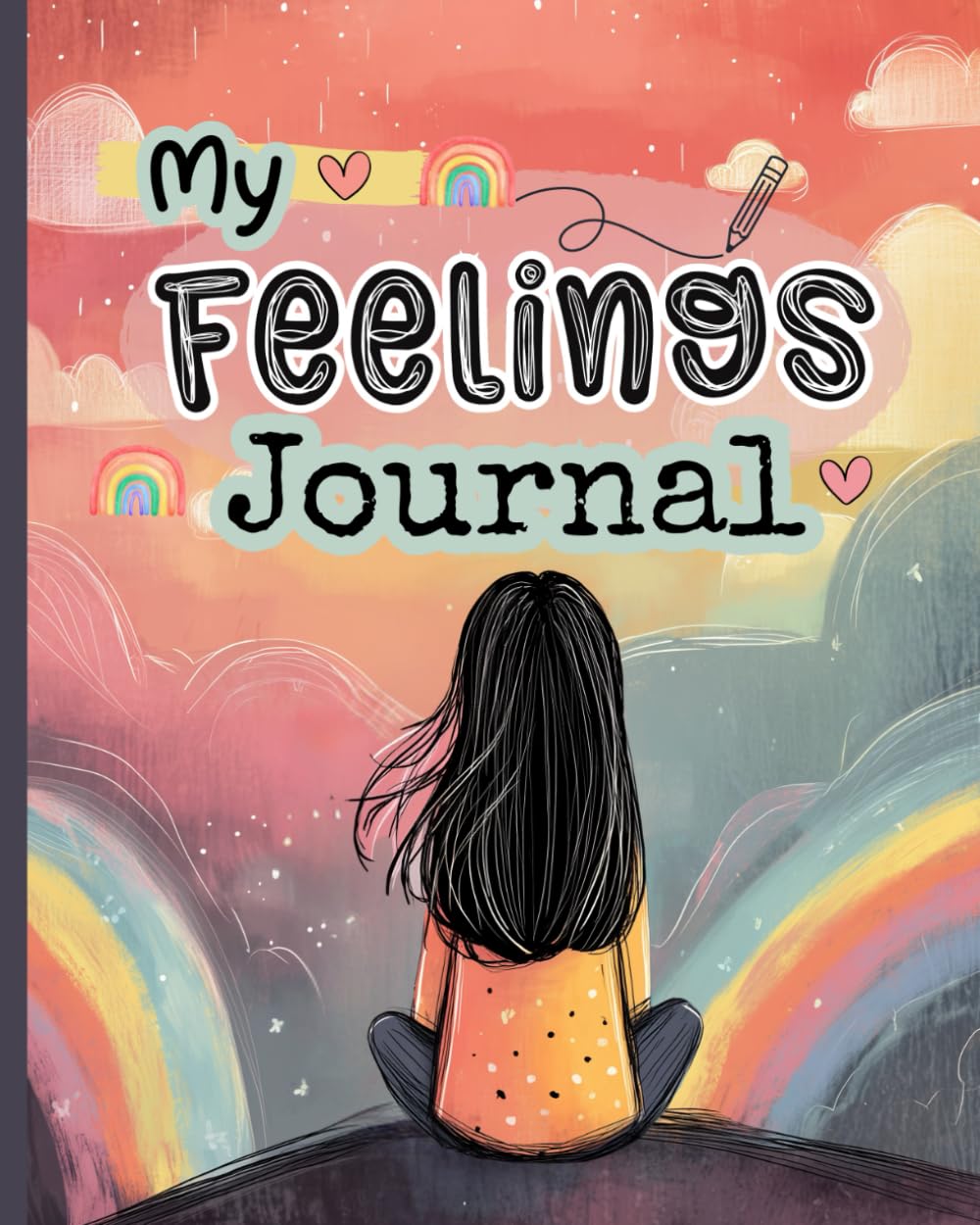 My Feelings Journal: Regulate Emotions & Track Moods, Practice Gratitude, Build Self-Esteem, Daily Prompts, Doodling & Coloring Pages, (Full Color Version).