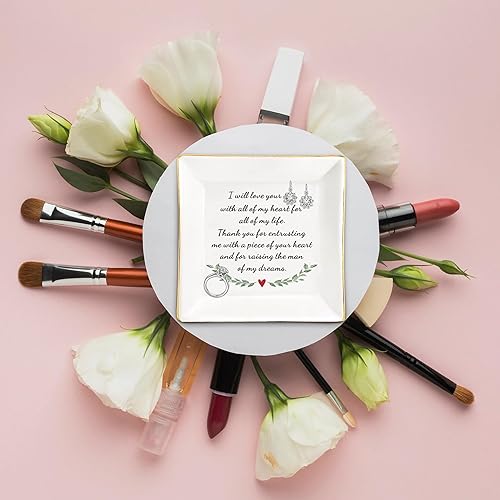 Miniatura 4 de Plato de joyería de cerámica para boda