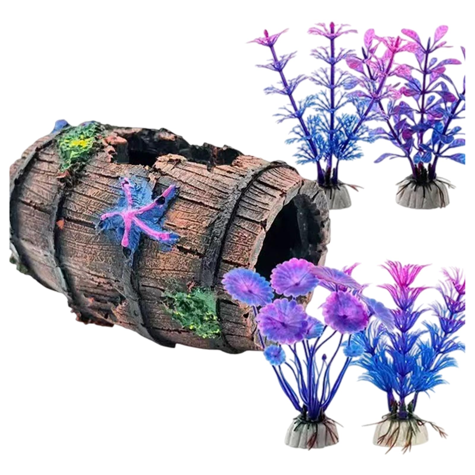 Msioytog Synthetic Resin Aquariums Decorations Safe Coralreef Statue Underwater Ornament for Home Fishtanks Landscape Synthetic Resin Aquariums Decors
