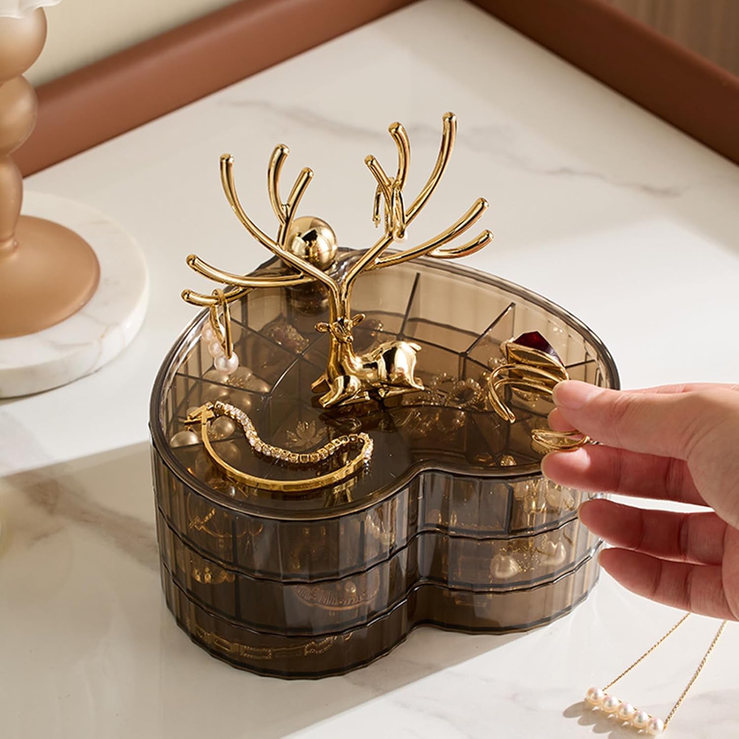 Deer Multiple Layers And Rotating Household Decoration For Children Girl Boys Bedroom Party Decor