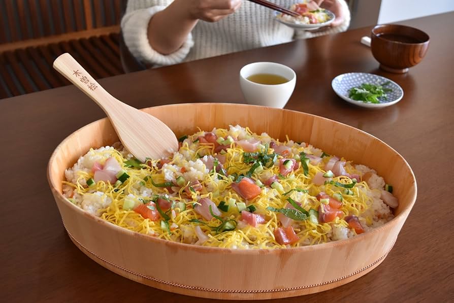 Amazon｜楕円の飯台（大）｜おひつ オンライン通販