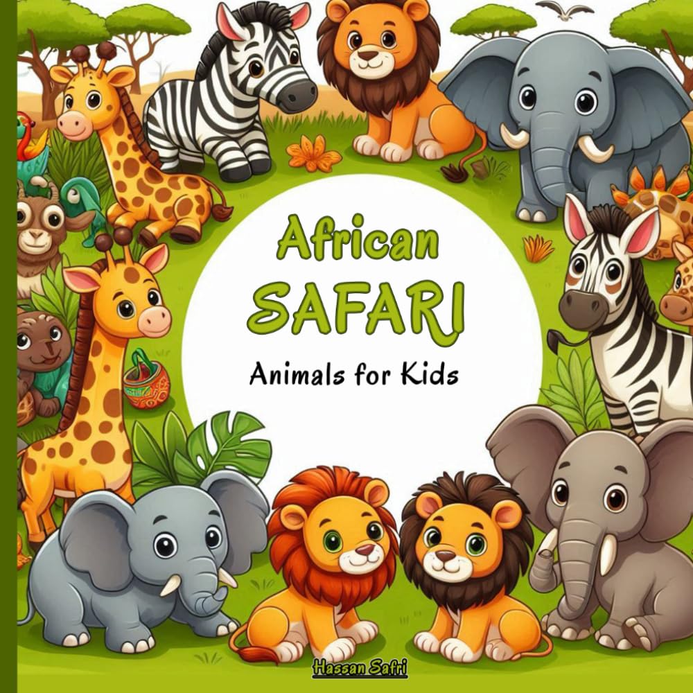 African Safari Animals for Kids: Elephants, lions, giraffes, fun facts, and activities