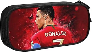 クリスティアーノ・ロナウドサッカーcr7 (1) 人気 大容量 三色選択 ペンケース ペンポーチ ?ファスナー 筆入れ 小 中 高校生 便利 収納 多機能 大学生 筆袋 グッズボックス 便利 かわいい アニメ ペン箱 おしゃれ ペンケース