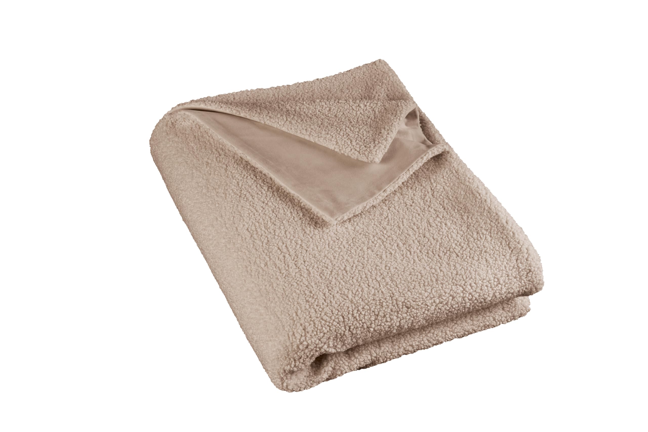 Linder Sheep Blanket Taupe 140 x 180 cm