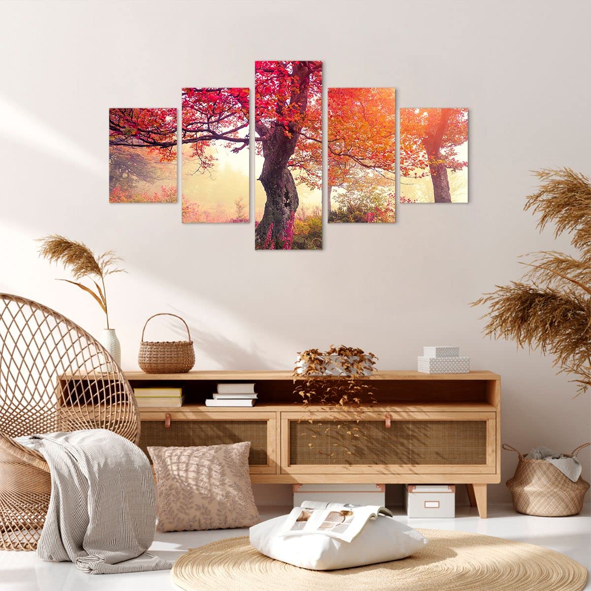 Moderne Impression sur Toile 150x100cm Image Tableau Decoration Murale Corps modèle féminin gouttelettes d'eau Tableaux Decoratifs Chambre Triptyque 5 parties Décoration Salon Art EA150x100-0350