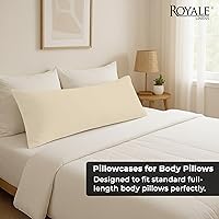 Vista 200 de Royale Linens Paquete de 2 fundas de almohada de tamaño estándar de 20 x 26 pulgadas, microfibra 1800, fundas de almohada de cama, resistentes a