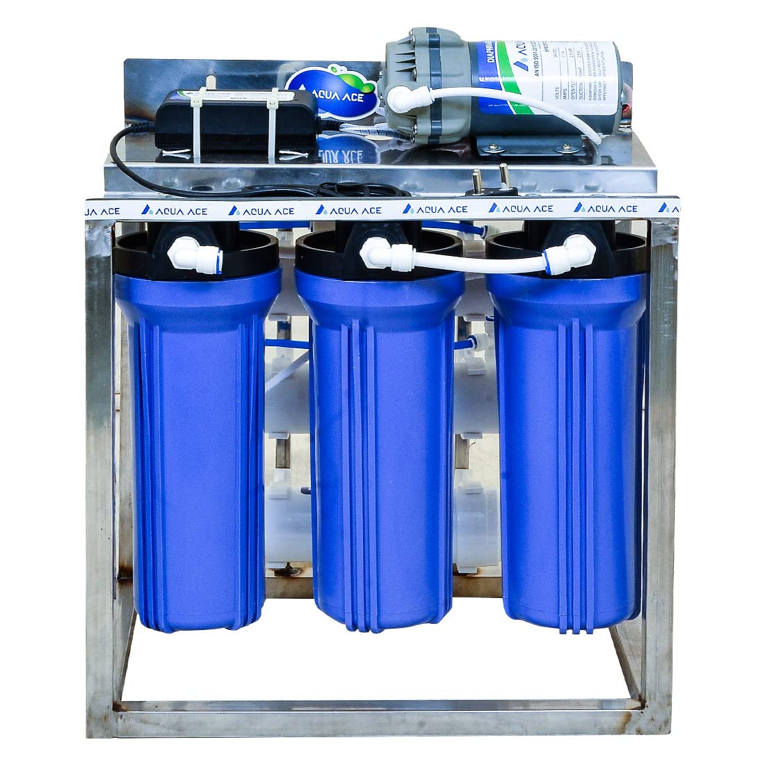 25 LPH Commercial UV Protection Ro Water Purifier Plant Stainless Steel With Auto Shut Off And TDS Adjuster ( 25 Litre )
