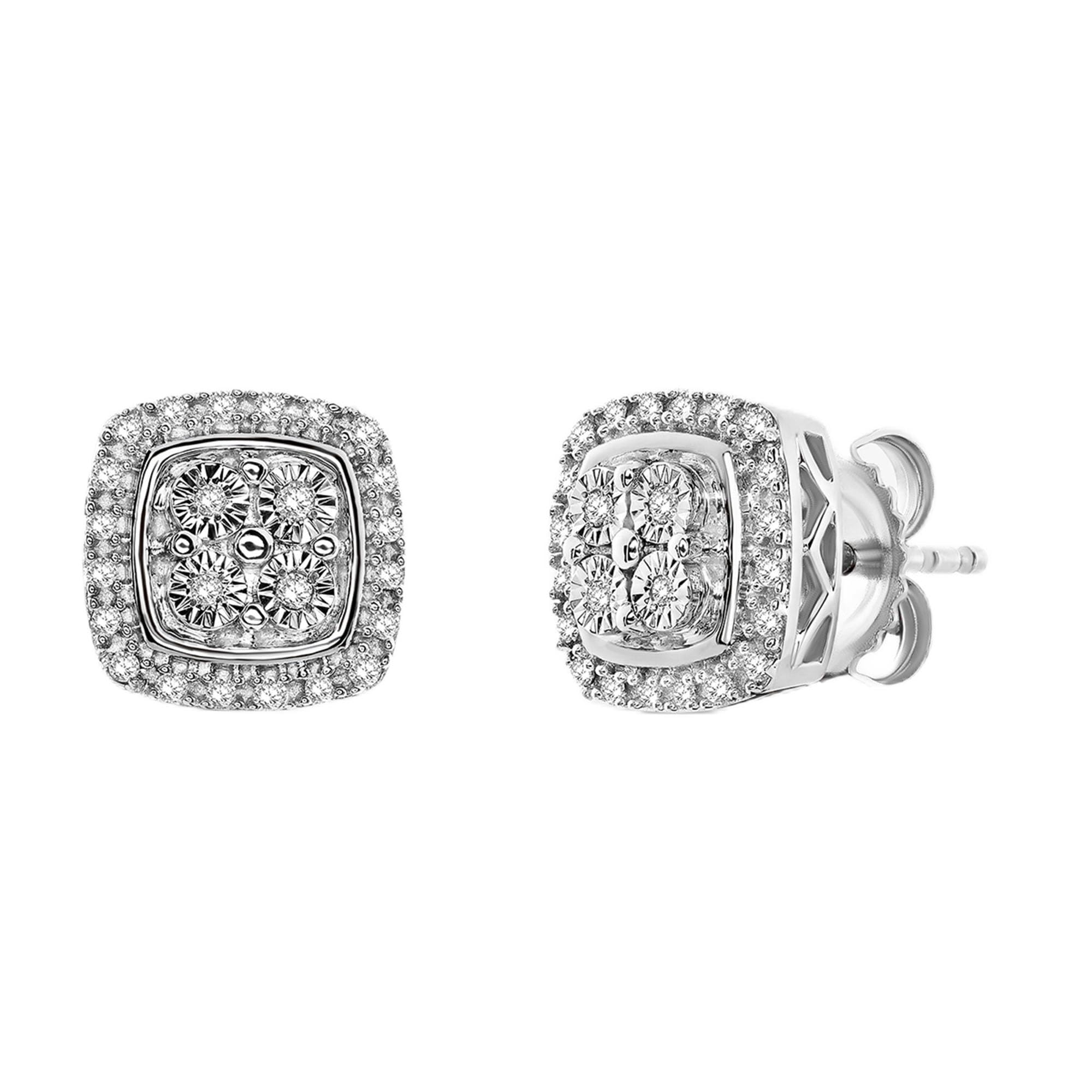 Lab Grown Diamond Earrings | 925 Sterling Silver | SI Clarity F-G Color | SGL Certified | Fine Jewellery | Gifts for Women & Girls-image-39
