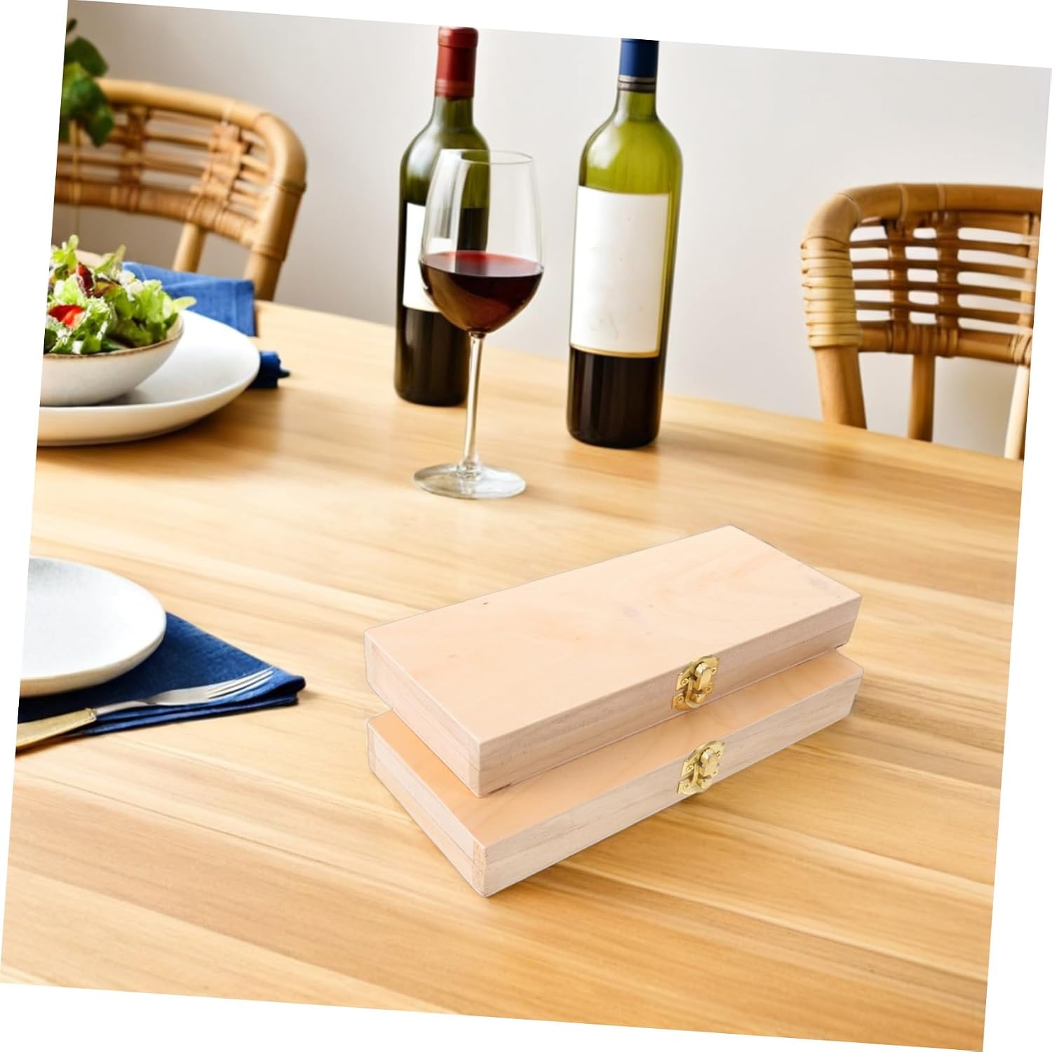 Hydrometer Foam with Wooden 2pcs Protective Storage Box Portable Sturdy Wooden Organizer and for Lab, for Winemaking and Fieldwork
