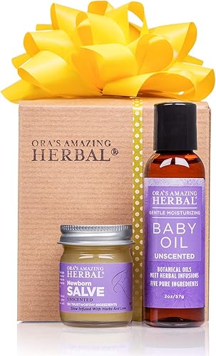 Regalo para bebé cuidado natural de la piel para bebés recién nacidos aceite y ungüento de bebé caléndula orgánica y raíz de regaliz aceite de bebé