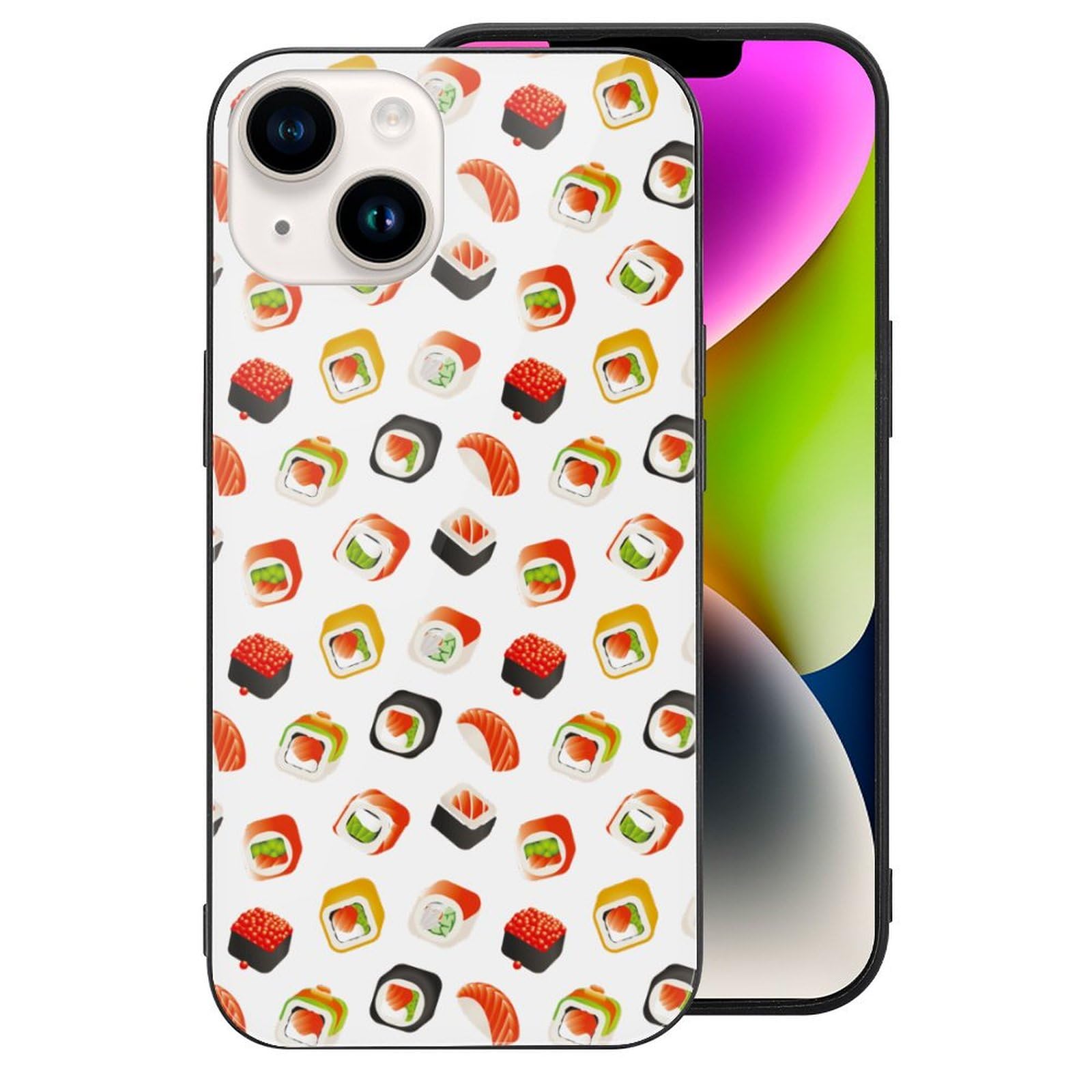 Amazon.co.jp: 鮨 すし 寿司 (2) スマホケース iPhone 15 Plus