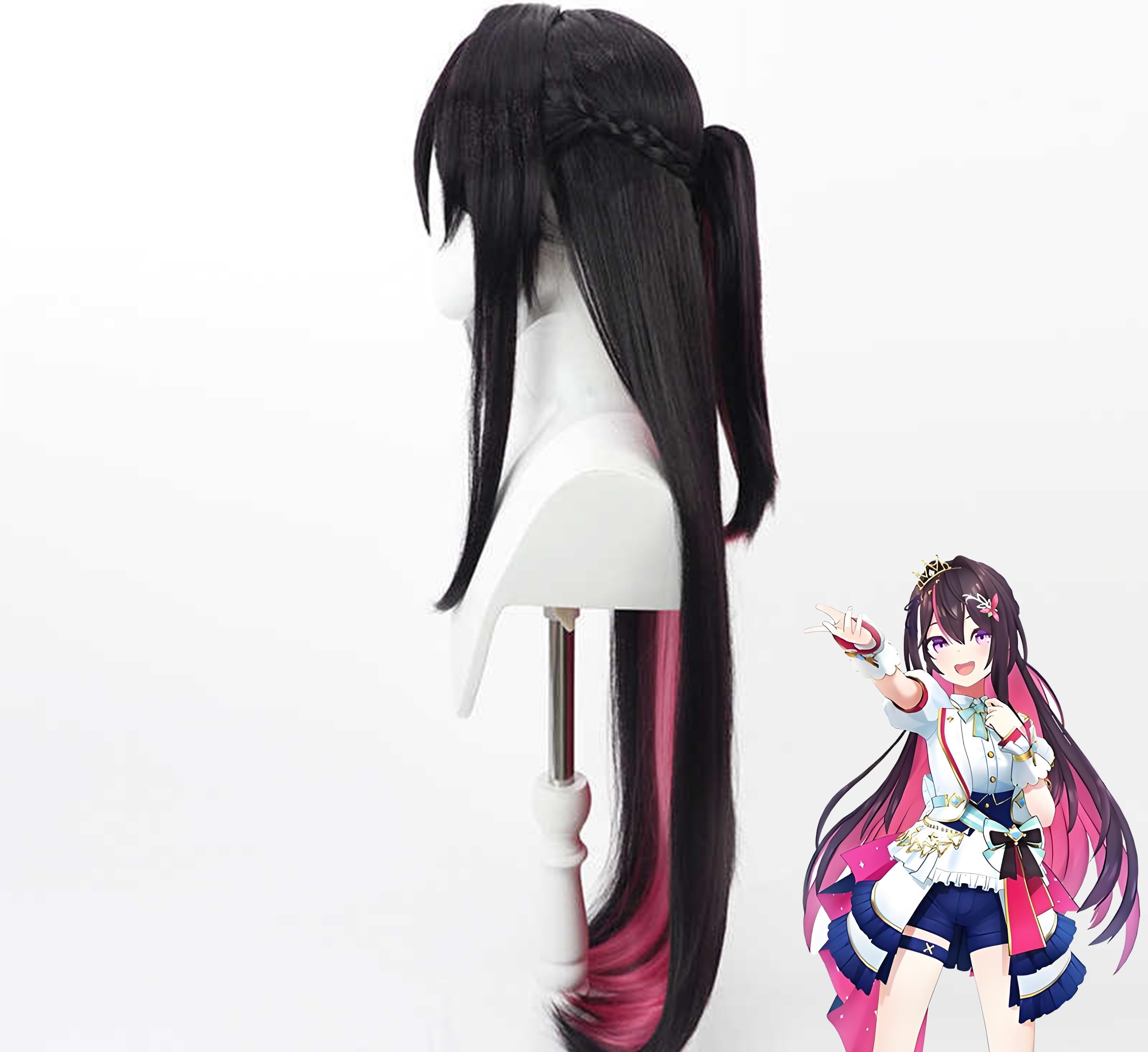 Amazon.co.jp: コスプレウィッグ AZKi あずき 髪 コスプレ用小物