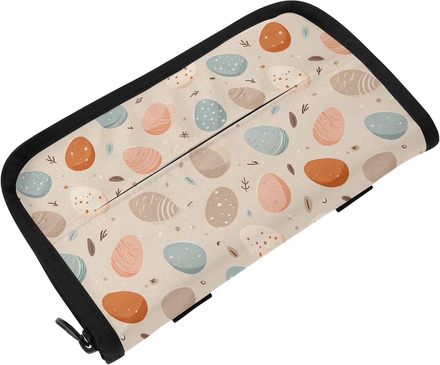 Car Tissue Holder Car Visor Organizer Tissue Box Holder for Car Sun Visor Organizer with Car Vehicle Accessories Essentials Interior for Women Men Beige Decorative Easter Egg