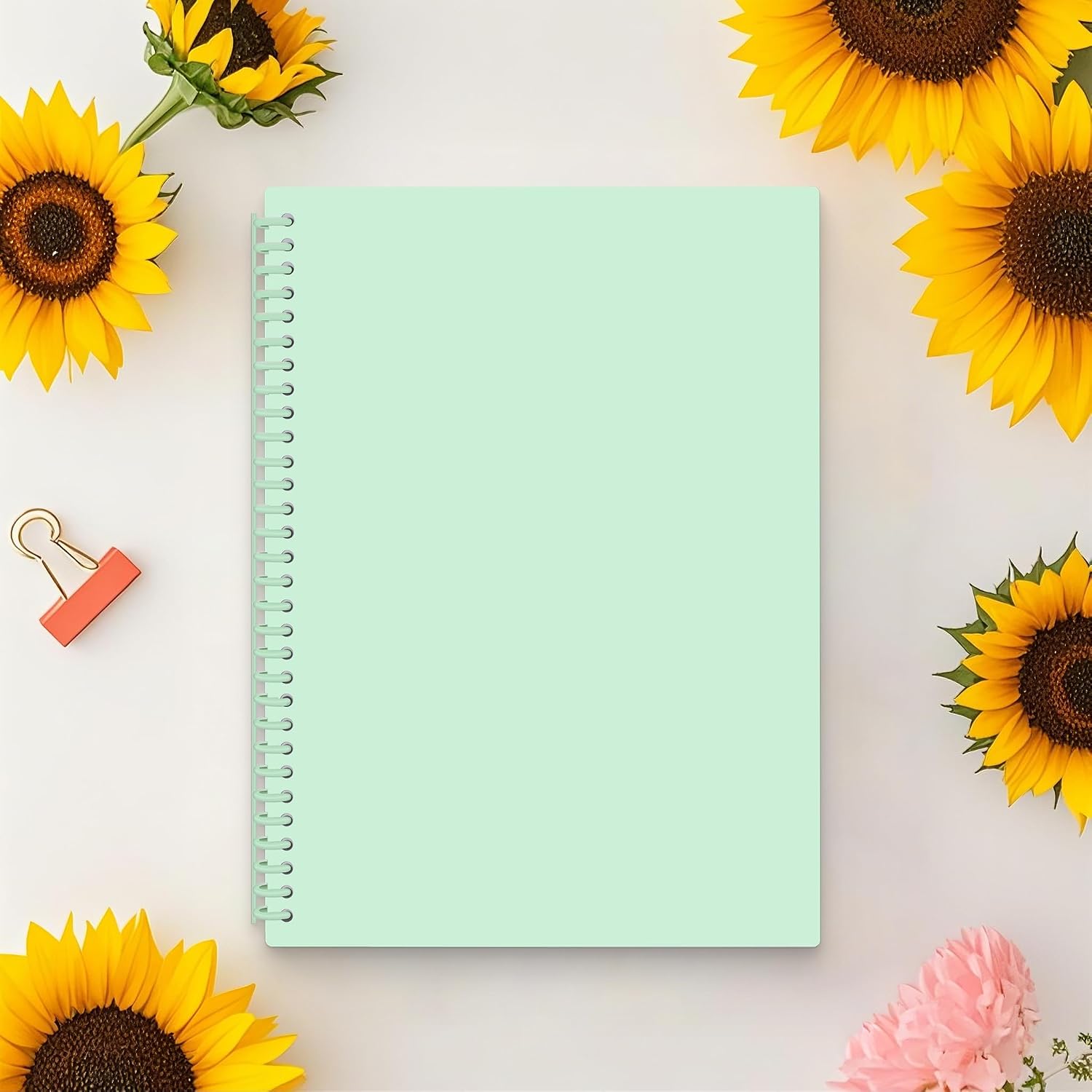 A4 Reusable Blank Sticker Collecting Book Sticker Album Storage (Green image 5