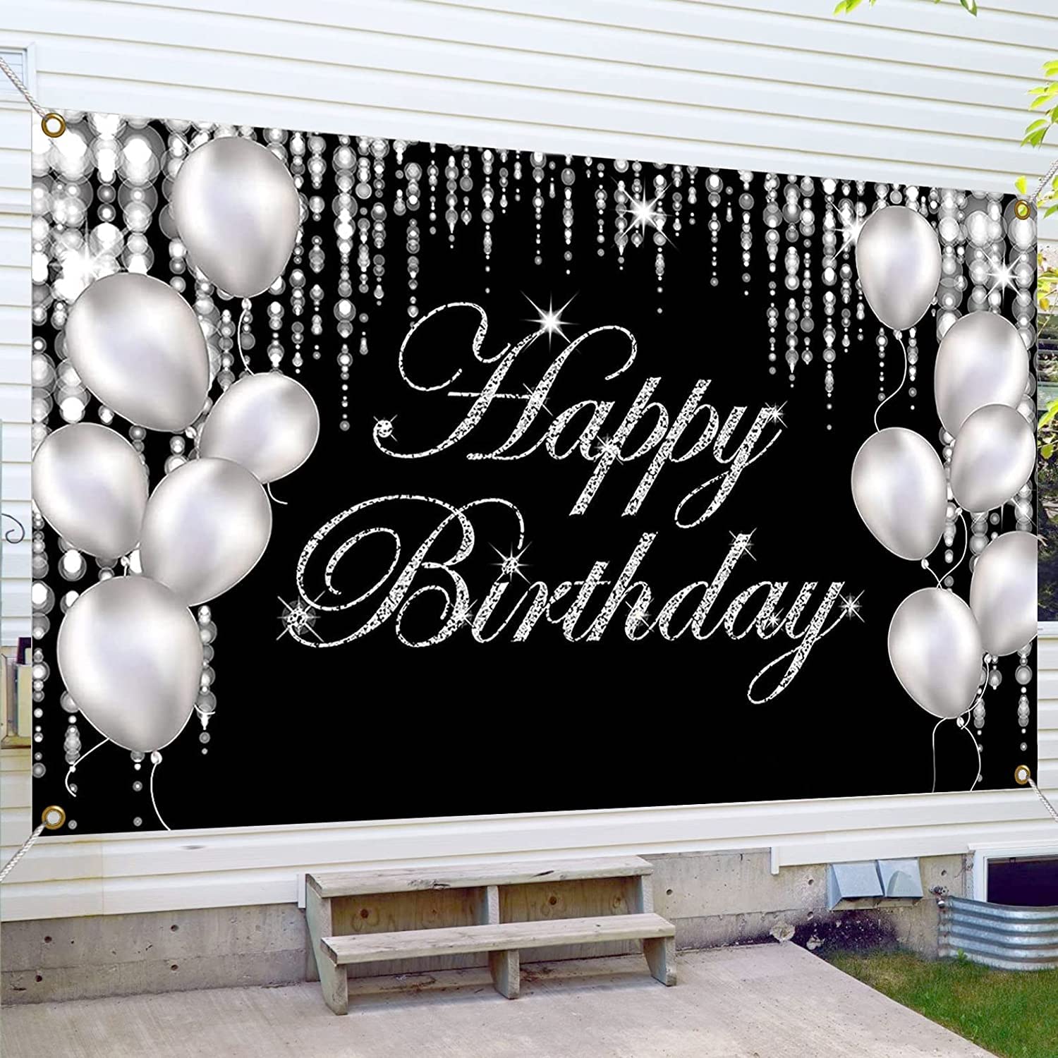 Happy Birthday Banner XXL – 180 X 110 Cm Riesenbanner Für Die Perfekte Geburtstagsdekoration