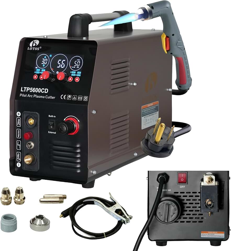 LTP5600CD Plasma Cutter with Built-In Air Compressor