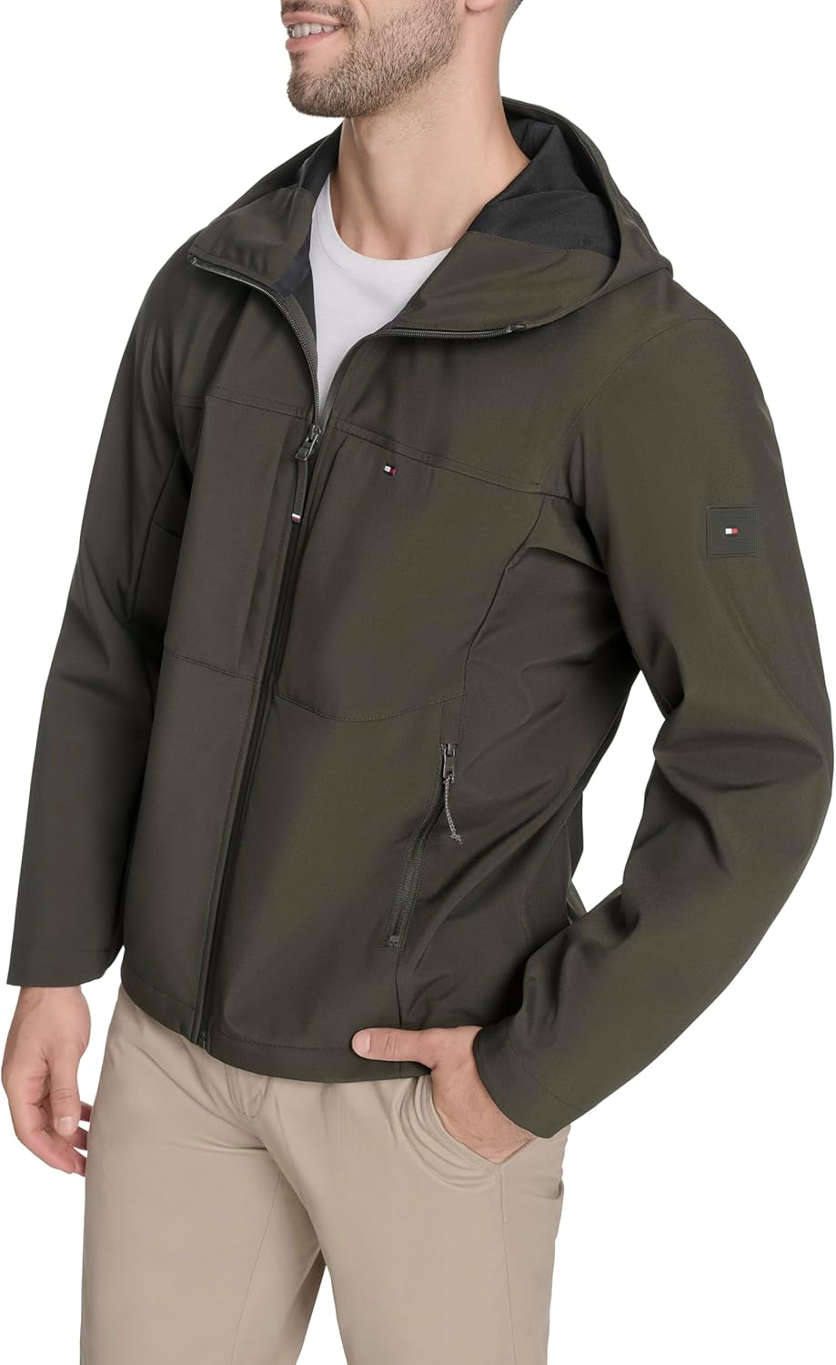 Tommy Hilfiger Men's Tommy Hilfiger Men's Stand Collar Jacket