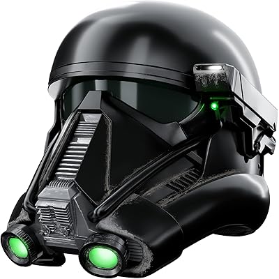 ハズブロ(Hasbro)スター・ウォーズ STAR WARS ブラックシリーズ インペリアル・デス・トルーパー プレミアム エレクトロニック・ヘルメット、『ロー …