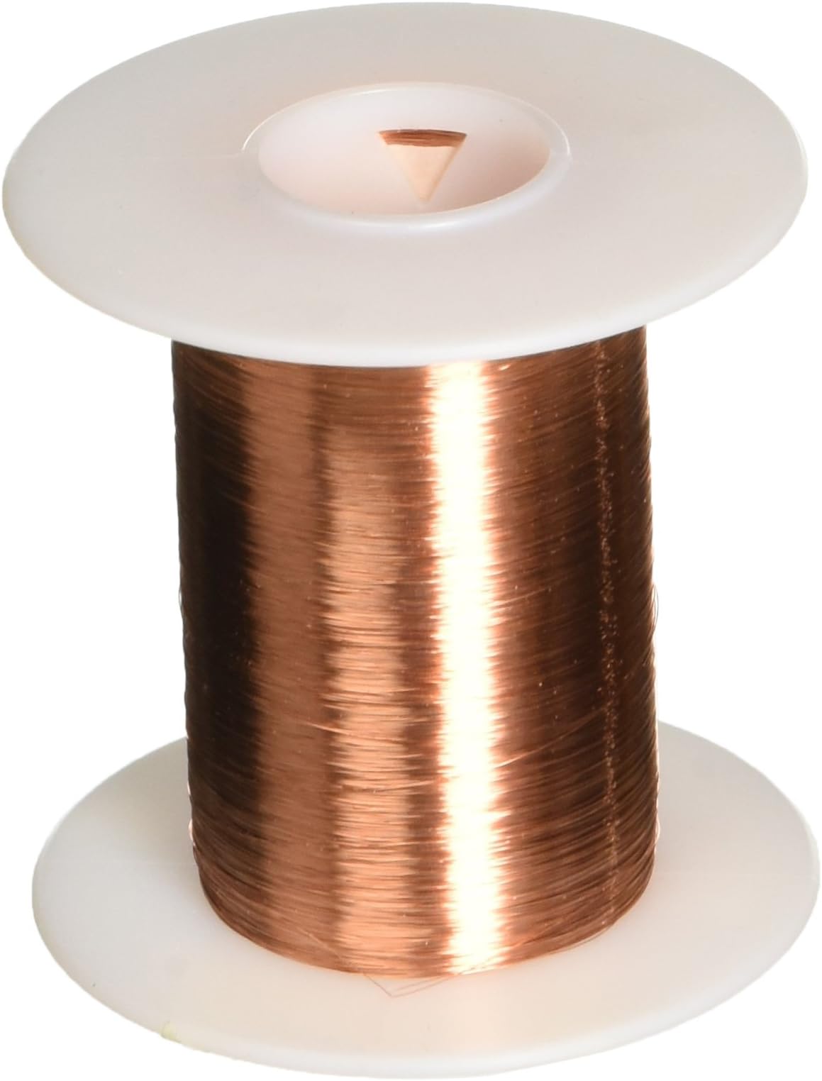 Magnet Wire, Enameled Copper Wire, 40 AWG, 4 oz, 8304' Length, 0.0034" Diameter, Natural