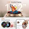 Smart Watch para Mujer, Responder/Hacer Llamadas, Pantalla AMOLED Ultra Clara de 1.32" | Monitor de Actividad con Frecuencia Cardíaca/Sueño/SpO2, Smartwatch para iPhone/Samsung/Android, 110+ Modos Deportivos, Impermeable 3ATM 7