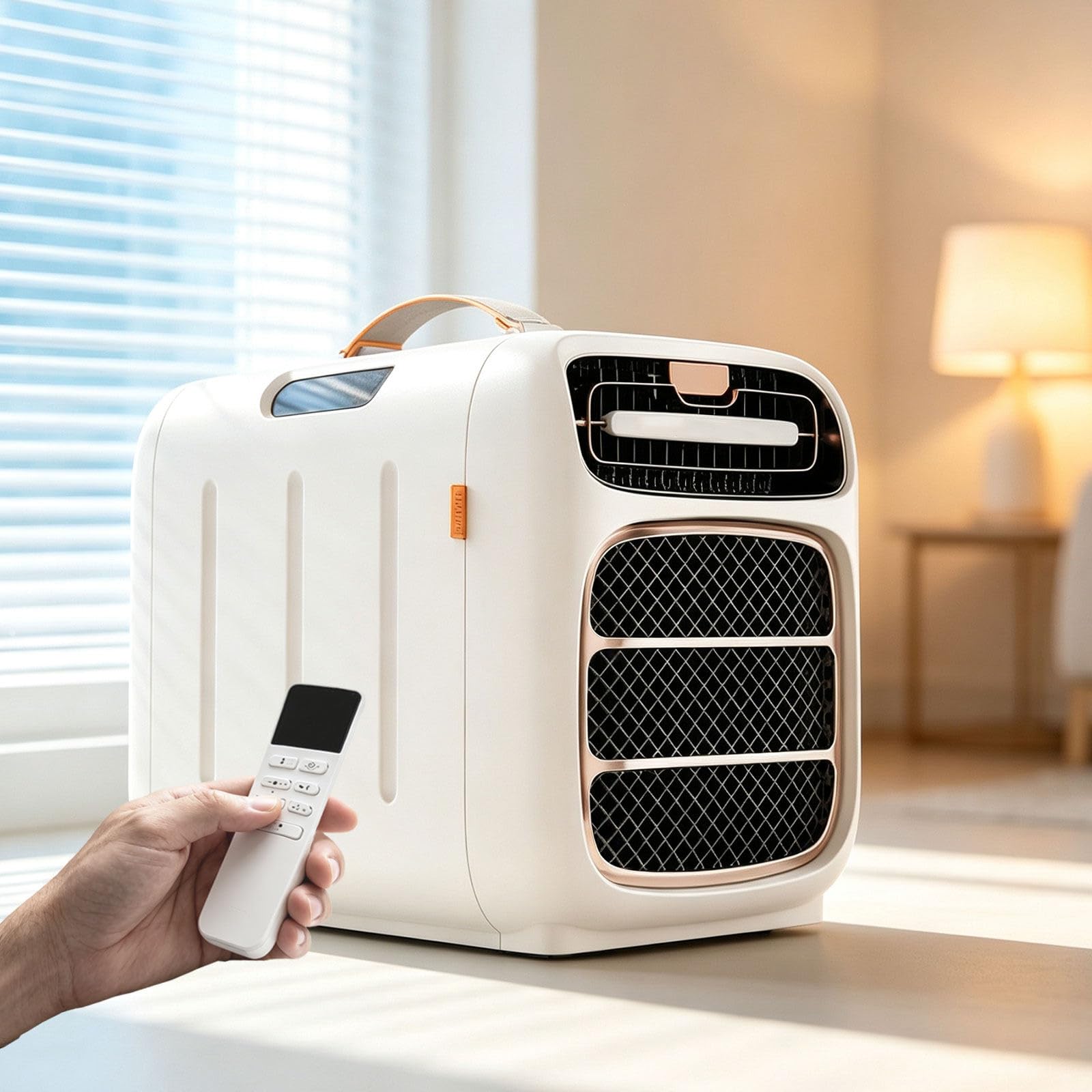 vnmudzeo Portable Air Conditioner for Bedroom & Flat-1400W Cooling Capacity