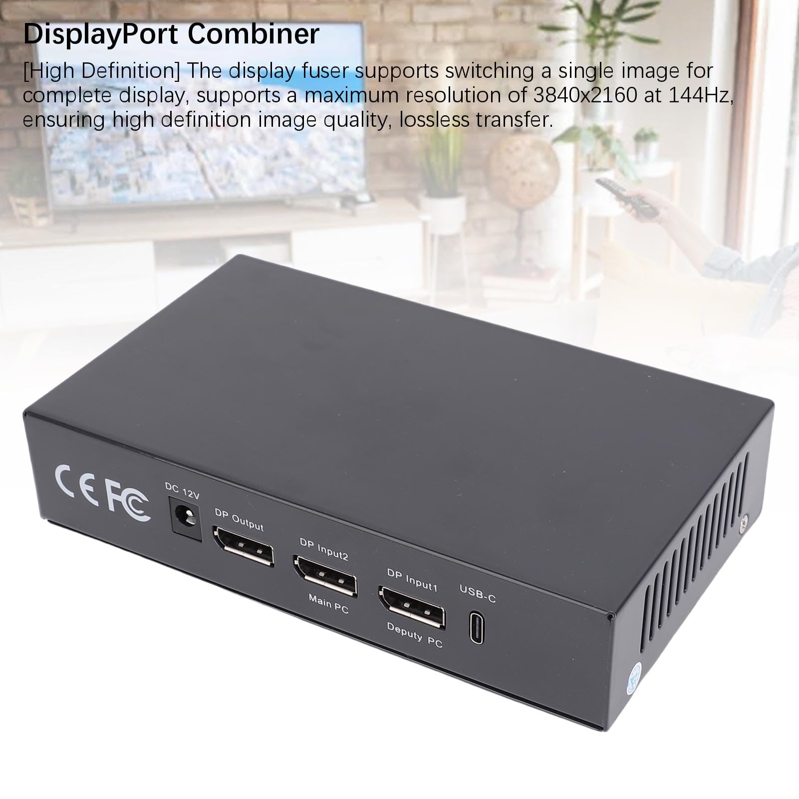 Amazon.com: Zopsc DMA Fuser, Dual DisplayPort Input to 1 Output